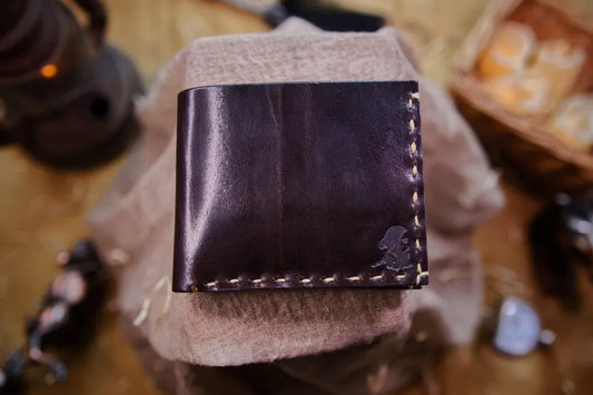 The Esthétique (Brown) - Leather Bi-Fold Wallet