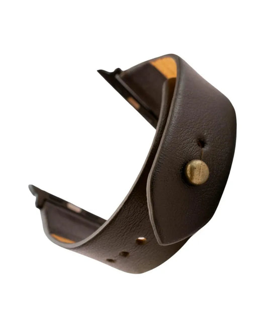 Coco Brown Apple Watch Strap - Pure Leather Strap