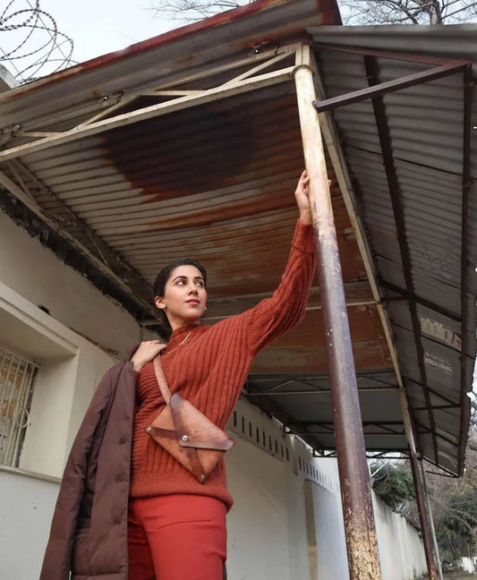 The Déesse - Hand Patina Crossbody Bag