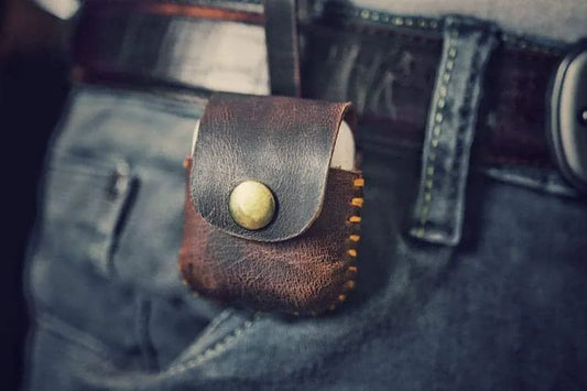 Prestige Brown - Leather Case for AirPods 2