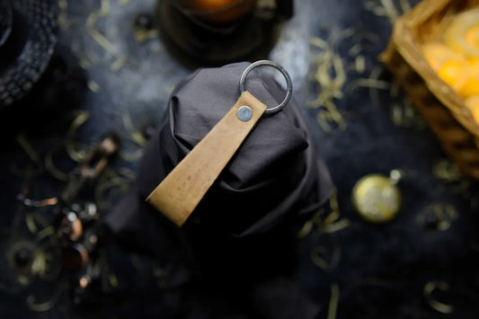 Stalwart Key Chain - Veg Tan Leather