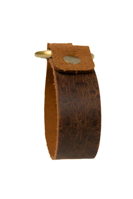 Ryker - Cinnamon Leather Bracelet (Unisex)