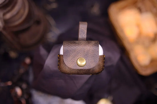 Swish Brown - AirPods Pro Leather Case