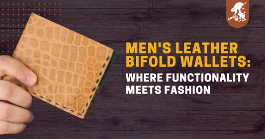 Men's Leather Bifold Wallets: Where Functionality Meets Fashion