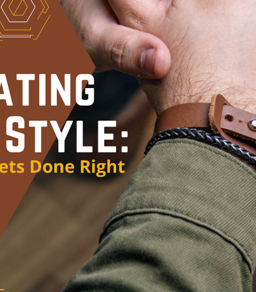 Elevating Office Style: Leather Bracelets Done Right