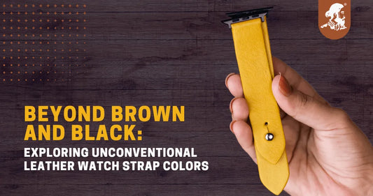 Beyond Brown and Black: Exploring Unconventional Leather Watch Strap Colors
