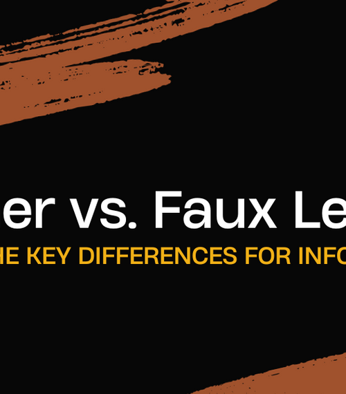 Leather vs. Faux Leather: Unraveling the Key Differences for Informed Choices