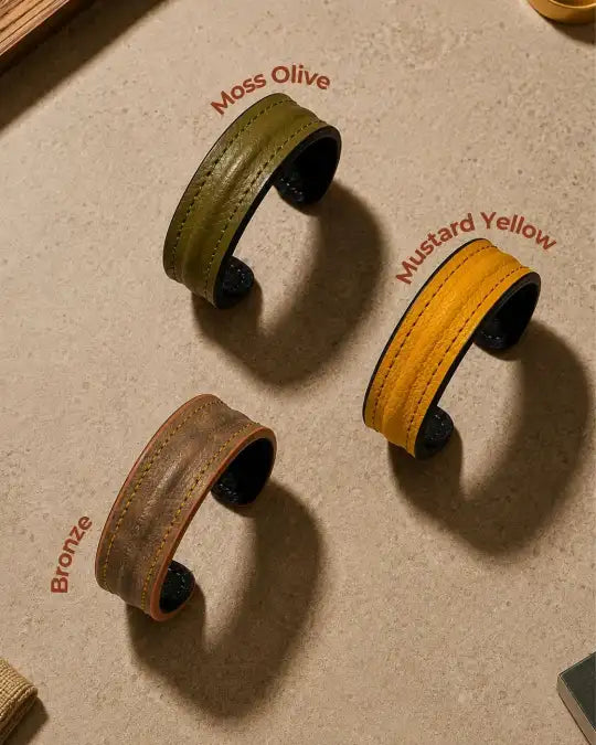 The Essential Duo - Any 2 Leather Cuffs
