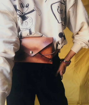 The Déesse - Hand Patina Crossbody Bag