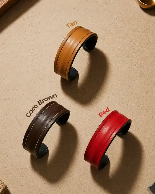 The Essential Duo - Any 2 Leather Cuffs