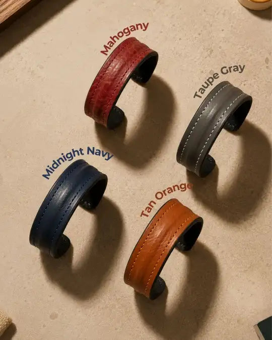 The Essential Duo - Any 2 Leather Cuffs
