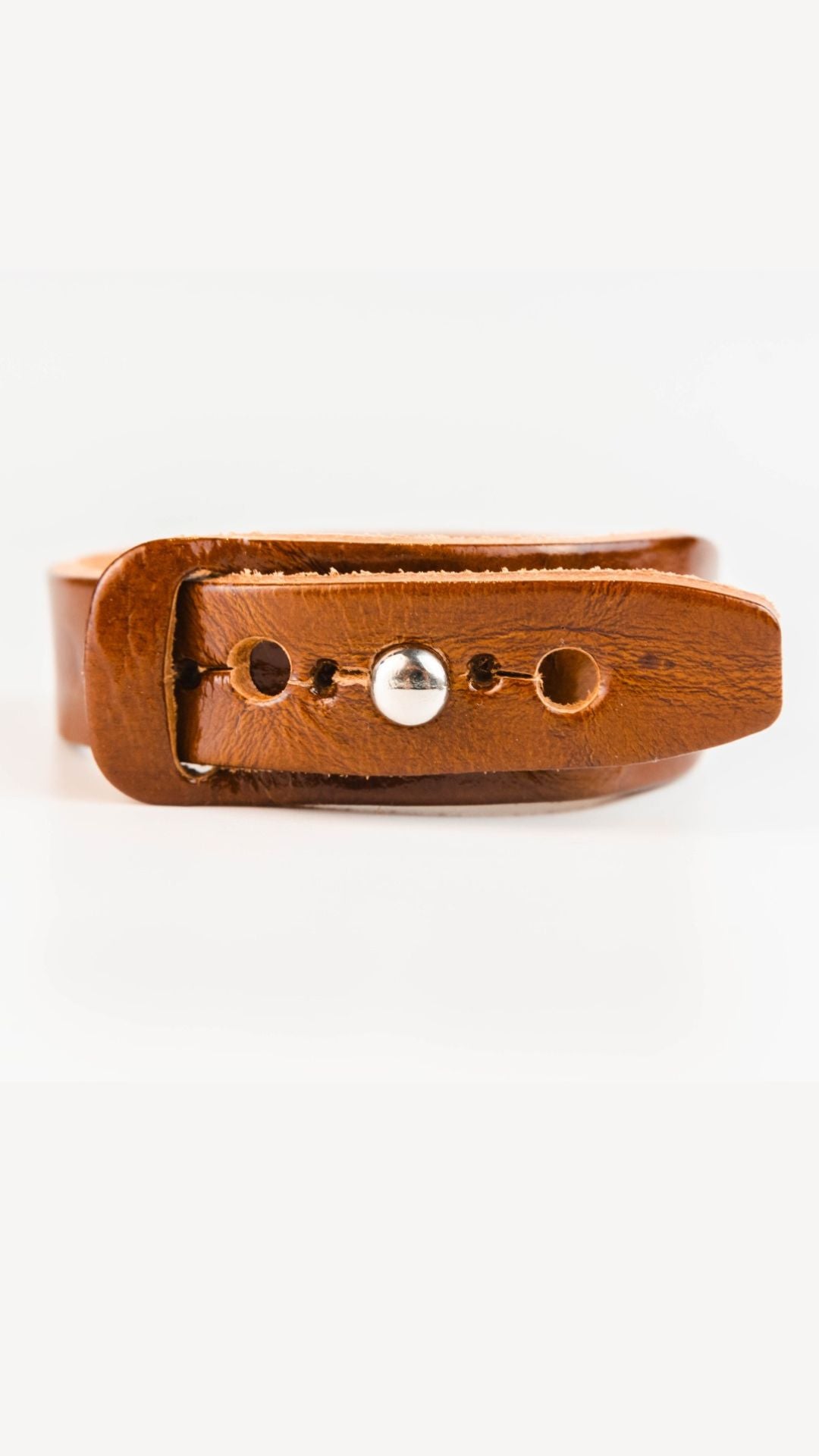 Blaire - Bronze veg tan Leather Bracelet (Unisex)