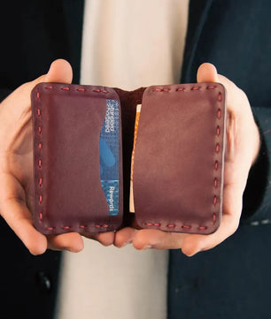 The Audace – Burgundy Smart Wallet