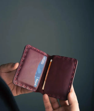 The Audace – Burgundy Smart Wallet