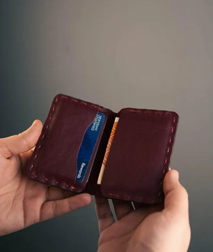 The Audace – Burgundy Smart Wallet