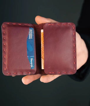 The Audace – Burgundy Smart Wallet