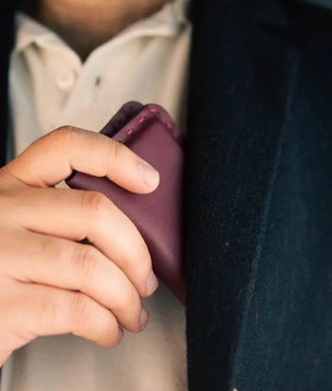 The Audace – Burgundy Smart Wallet