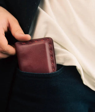 The Audace – Burgundy Smart Wallet