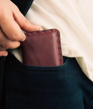 The Audace – Burgundy Smart Wallet
