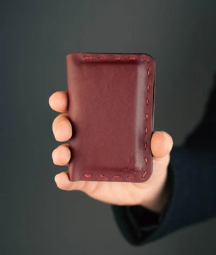 The Audace – Burgundy Smart Wallet