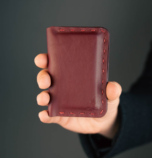 The Audace – Burgundy Smart Wallet