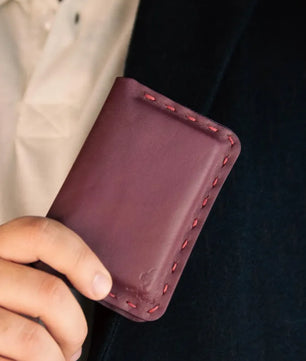 The Audace – Burgundy Smart Wallet