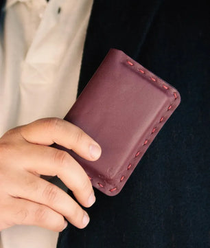 The Audace – Burgundy Smart Wallet