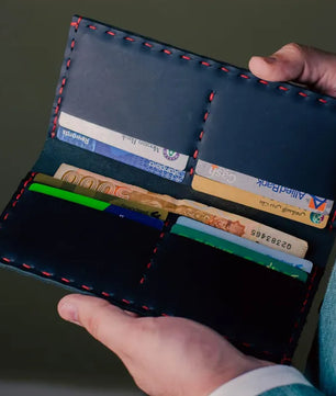 The Volonté – Black Leather Long Wallet