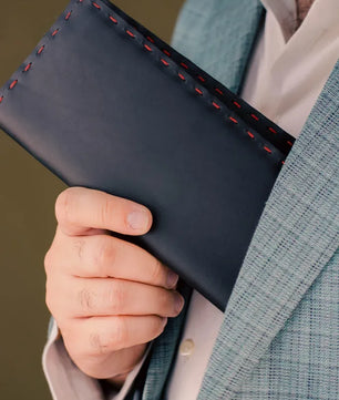 The Volonté – Black Leather Long Wallet