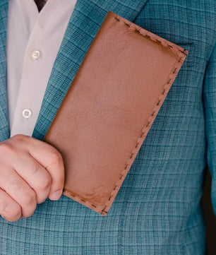 The Volonté – Brown Leather Long Wallet