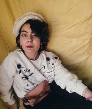 The Déesse - Hand Patina Crossbody Bag