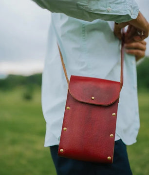 The Boho - Leather Sling Bag (Unisex)