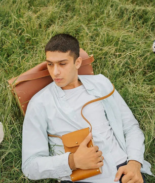 The Boho - Leather Sling Bag (Unisex)