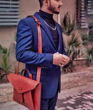 Aristocratic – Handmade Veg Tanned Leather Satchel Bag