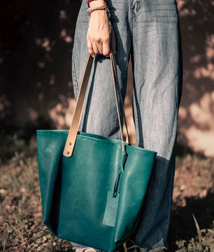 The Julie - Emerald Green Tote Bag