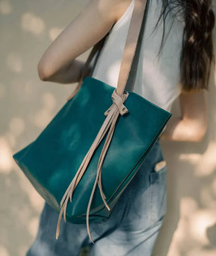 The Julie - Emerald Green Tote Bag