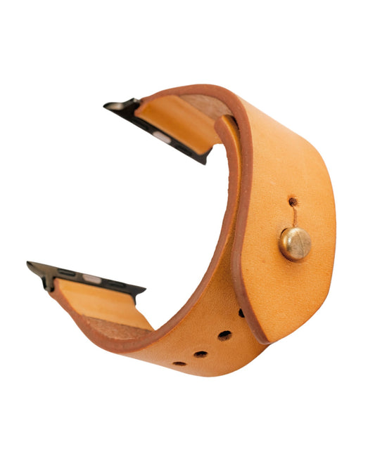 Veg Tanned Apple Watch Strap - Pure Leather Strap