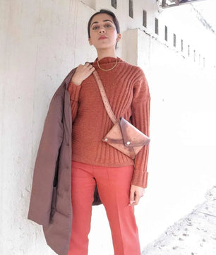 The Déesse - Hand Patina Crossbody Bag