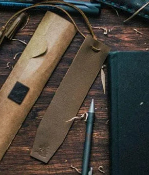 The Vintage - Leather Bookmarks