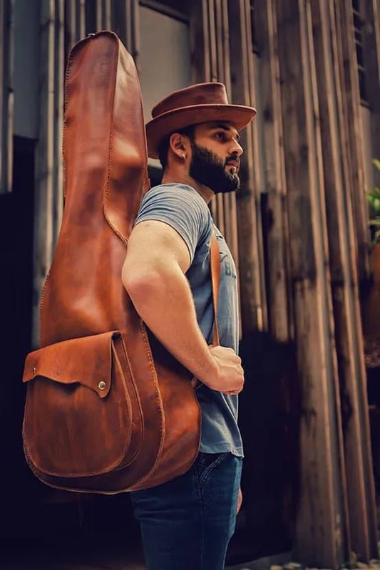 Santana – Leather Guitar Bag