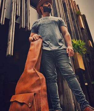 Santana – Leather Guitar Bag