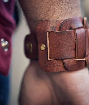 Blakey - Leather Wrist Band
