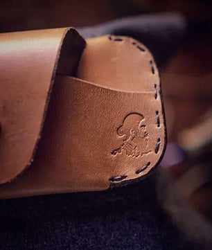 The Lou - Eyewear Case (Veg Tan Leather)