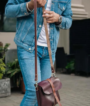 The Hustler - Leather Cross body Bag