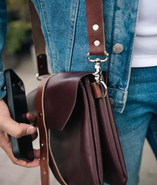 The Hustler - Leather Cross body Bag