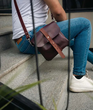 The Hustler - Leather Cross body Bag