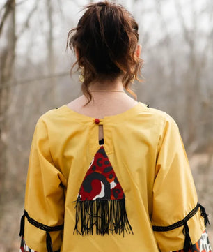 Amber - Mustard Yellow Handmade Co-ord Set