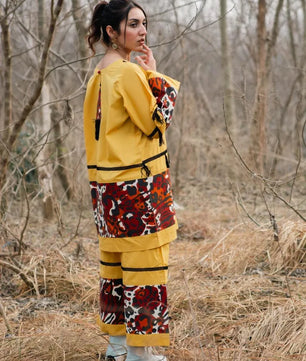 Amber - Mustard Yellow Handmade Co-ord Set