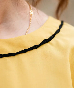 Amber - Mustard Yellow Handmade Co-ord Set