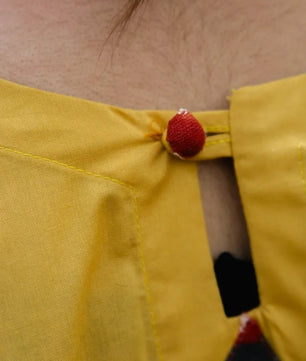 Amber - Mustard Yellow Handmade Co-ord Set